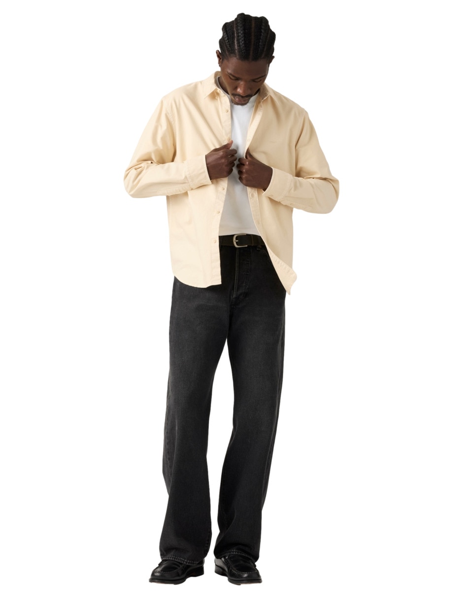 Jeans loose 501 lavado obscuro para hombre 5