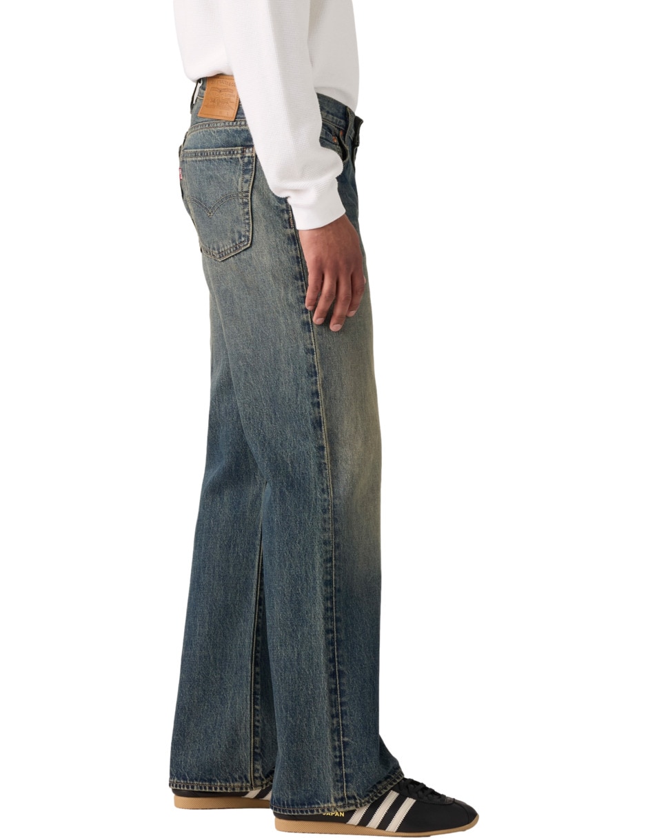 Jeans regular flare 567 lavado obscuro para hombre 3