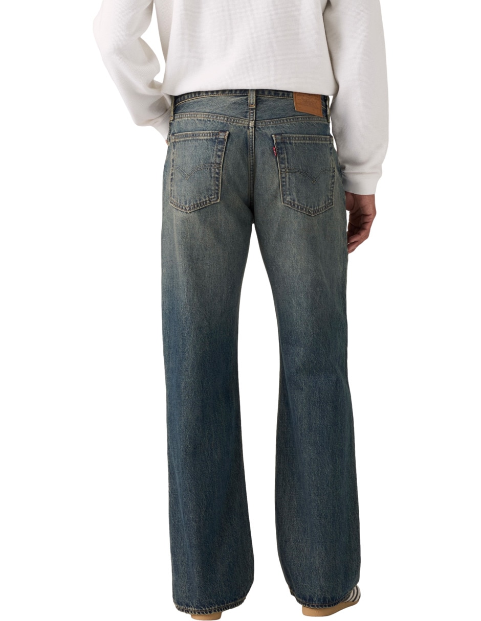 Jeans regular flare 567 lavado obscuro para hombre 4