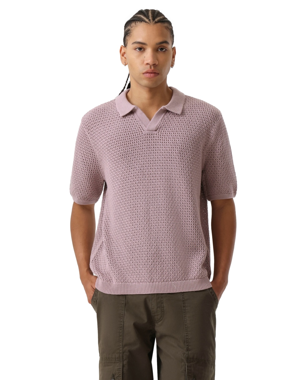 Playera tipo polo para hombre