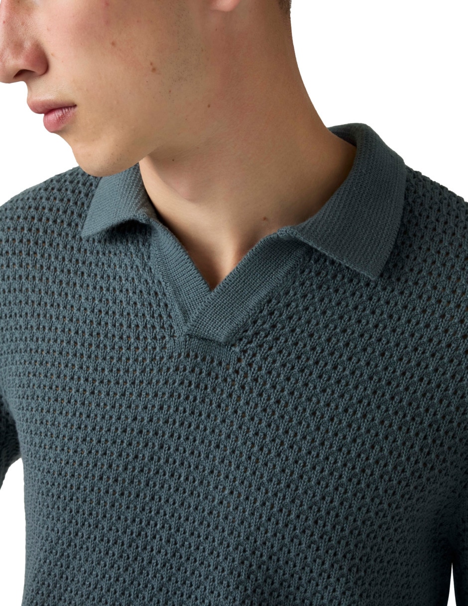 Playera tipo polo para hombre 4