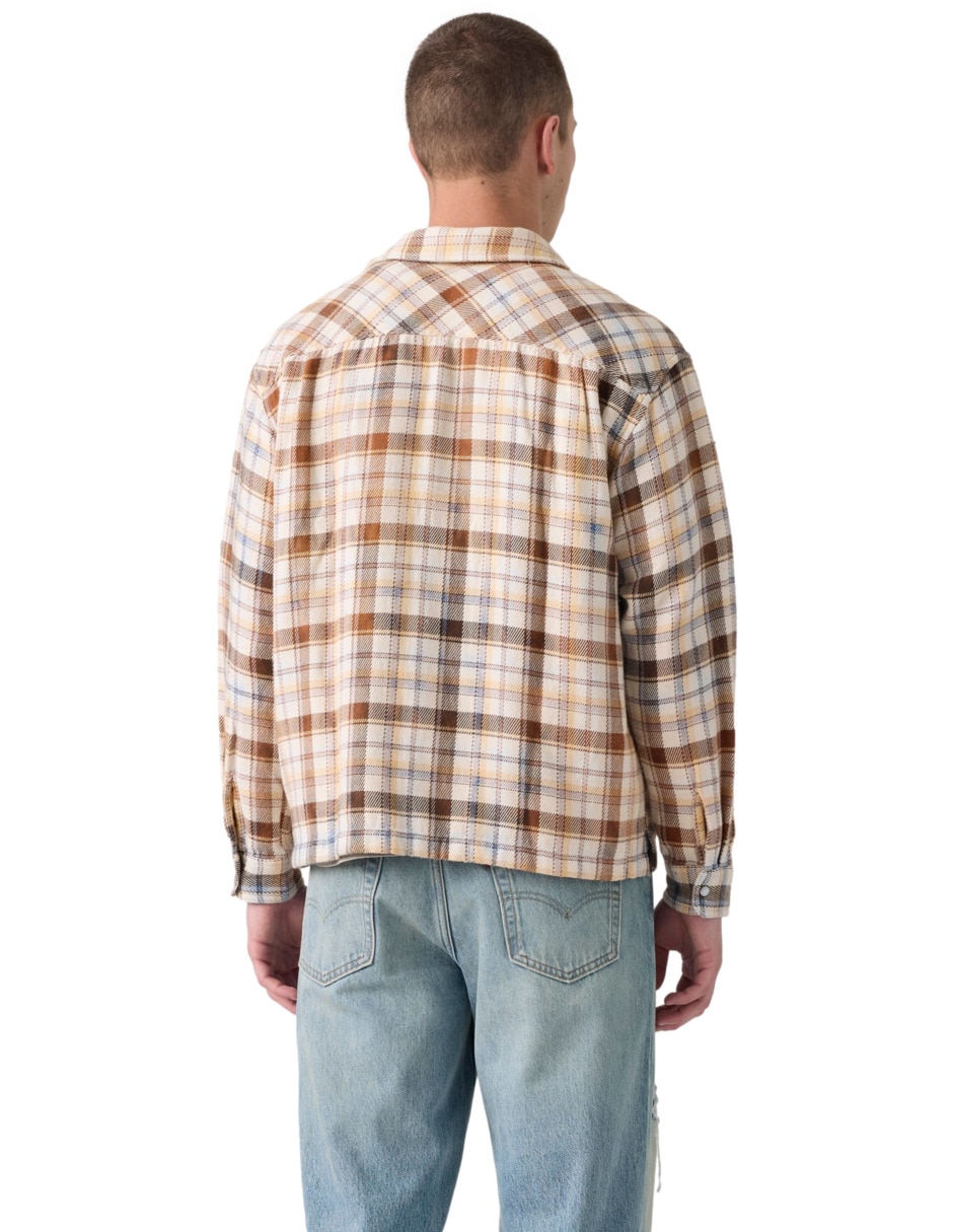Camisa de algodón manga larga para hombre 2