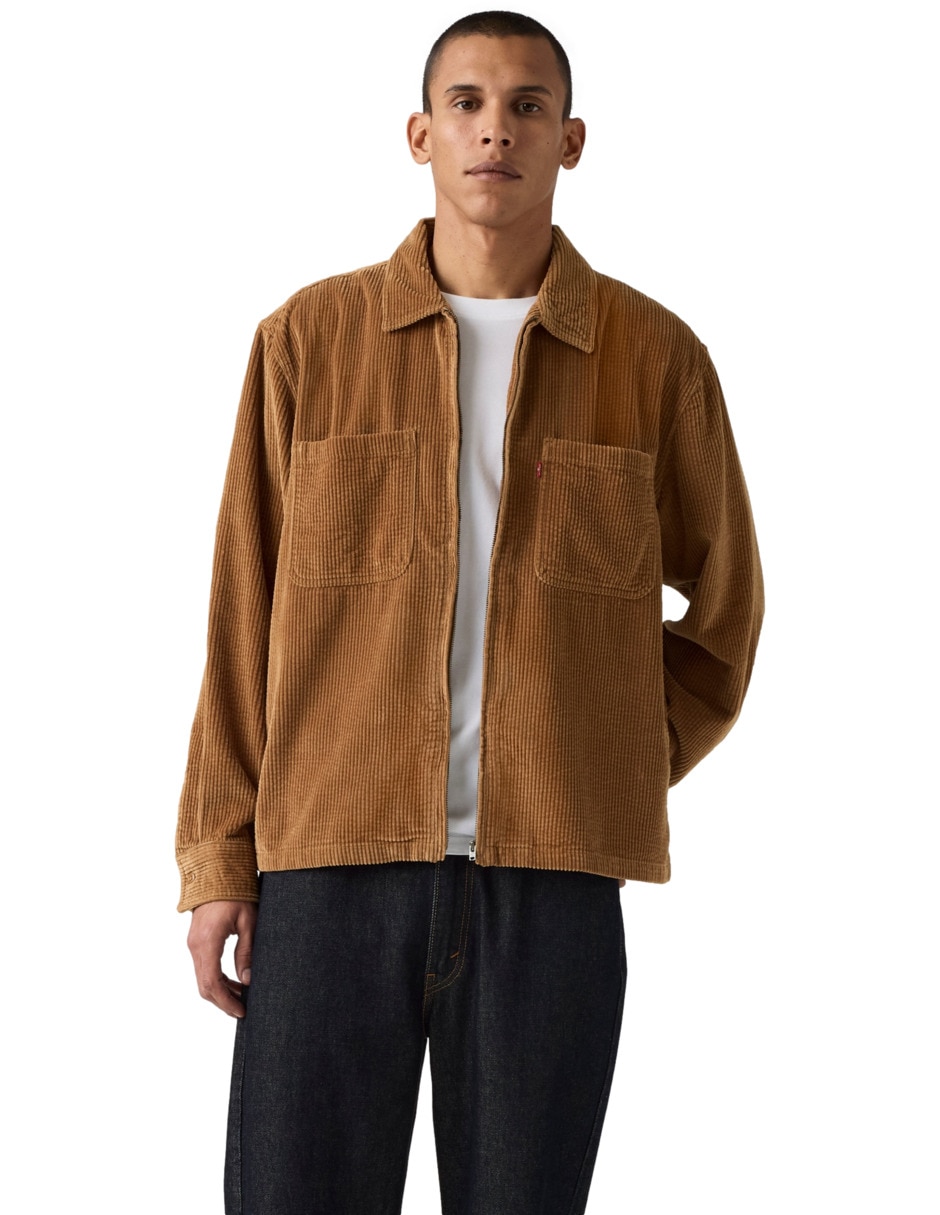 Camisa casual manga larga para hombre