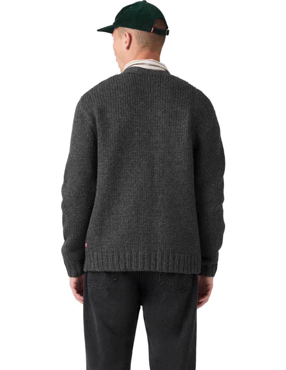 Suéter cuello redondo para hombre 2