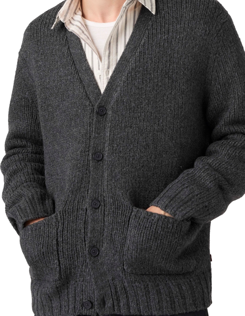 Suéter cuello redondo para hombre 4