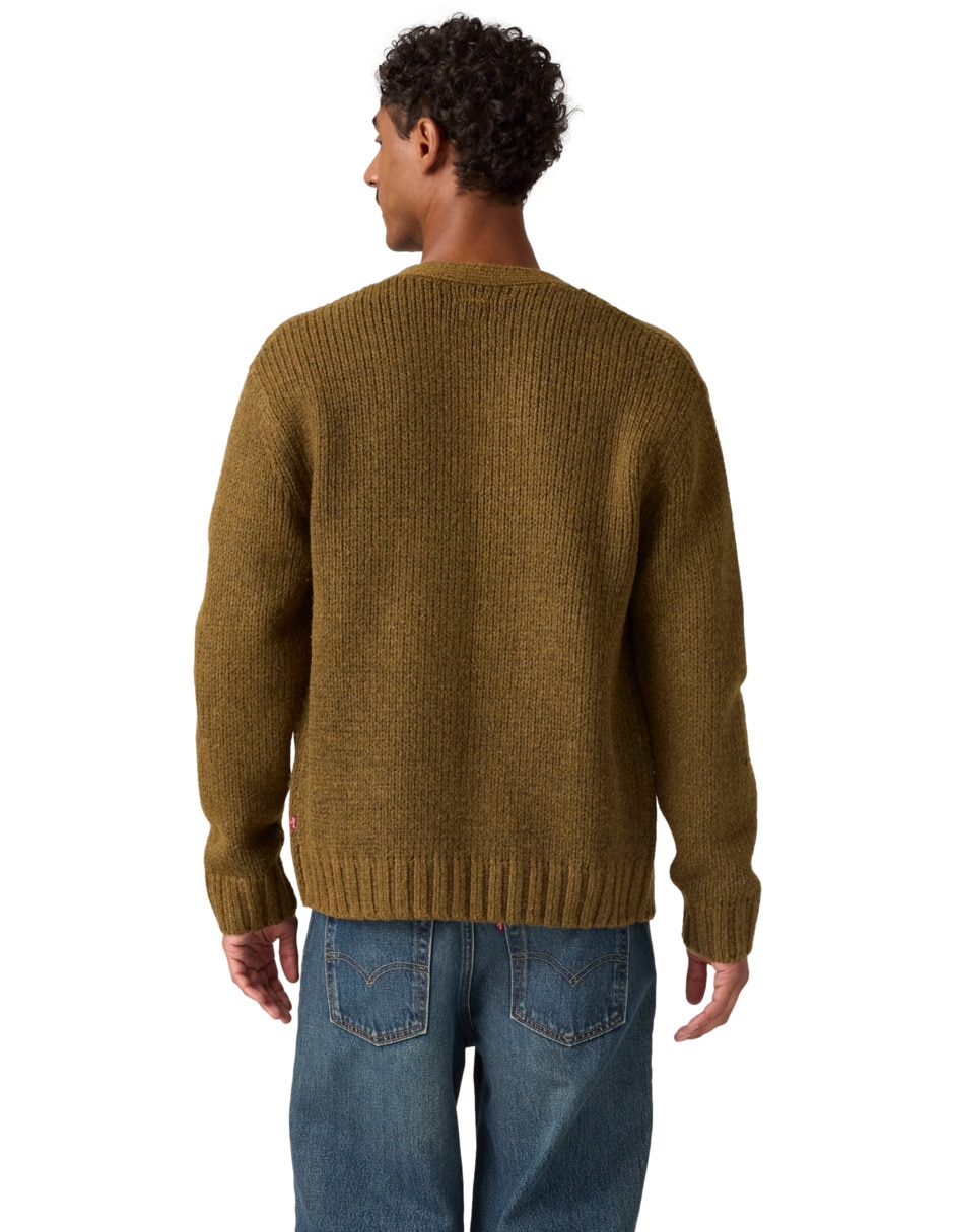 Suéter cuello redondo para hombre 2