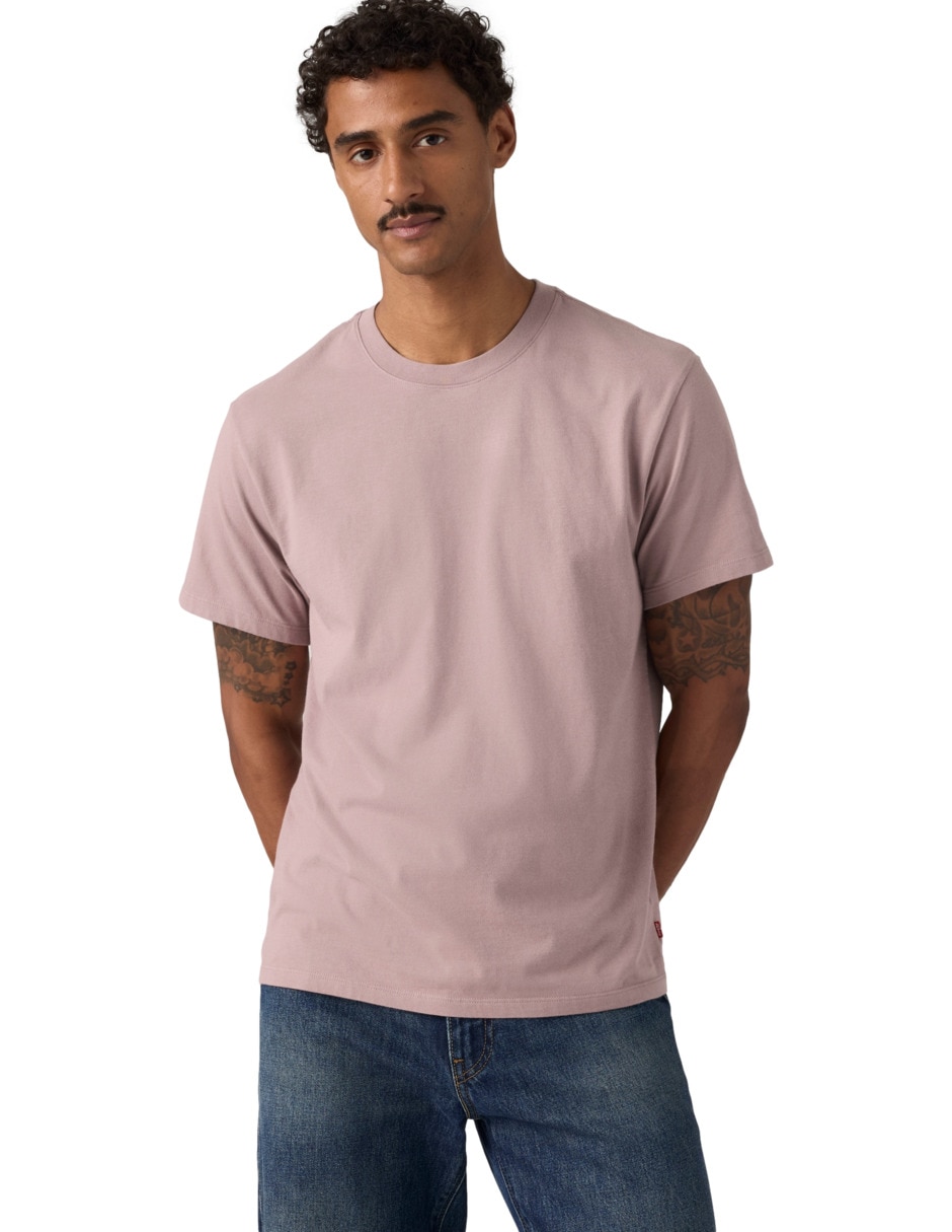 Playera cuello redondo para hombre