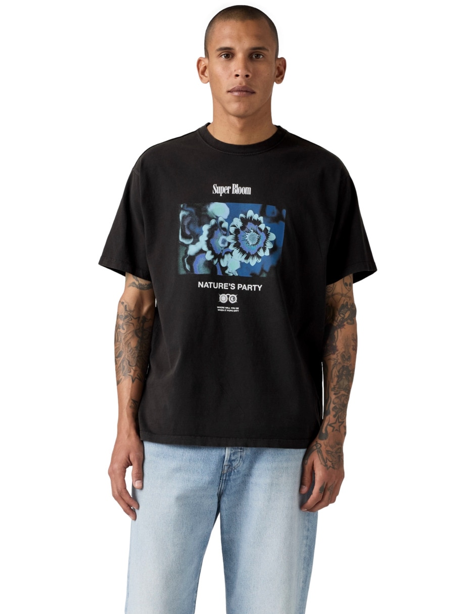 Playera manga corta para hombre