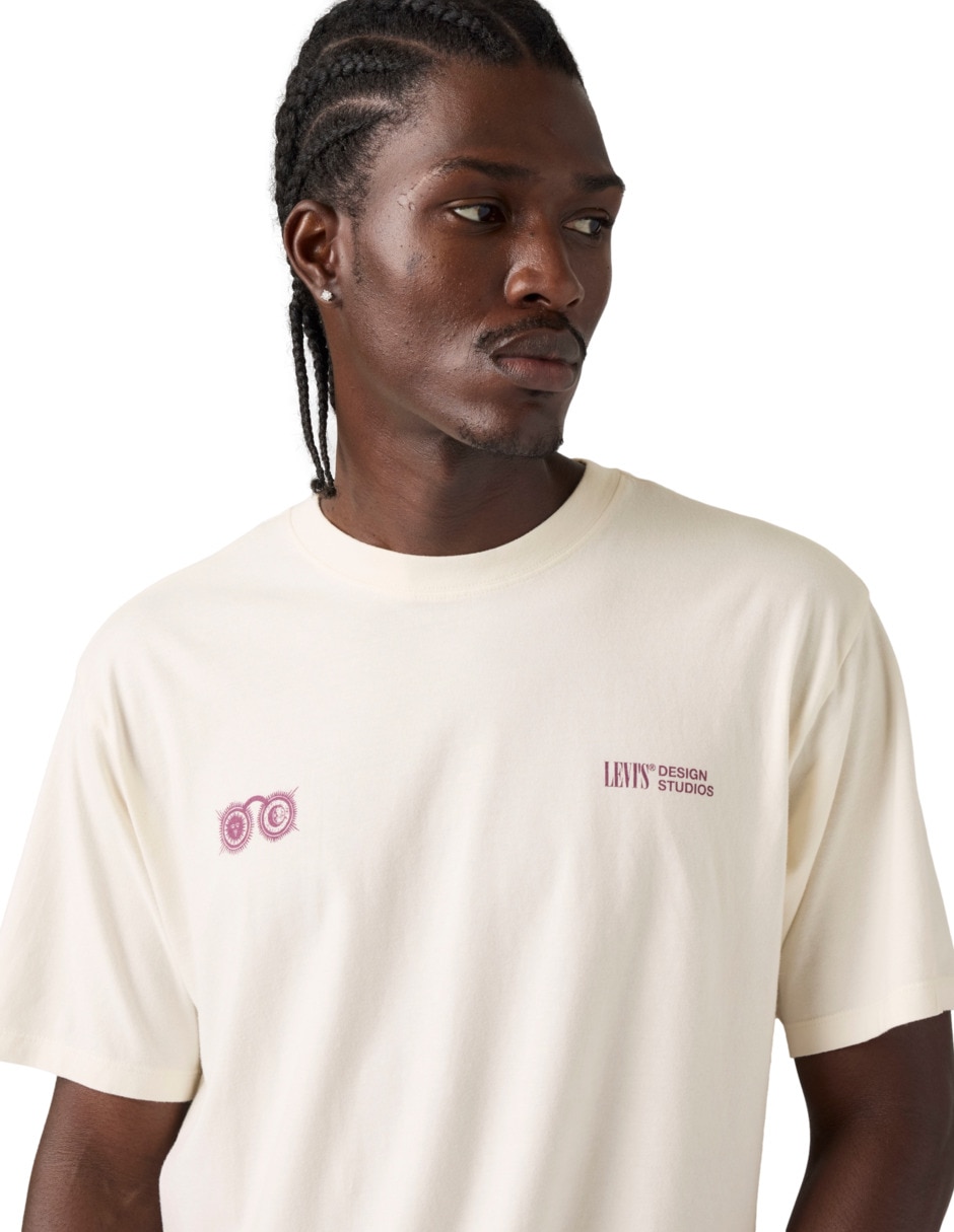 Playera cuello redondo para hombre 4