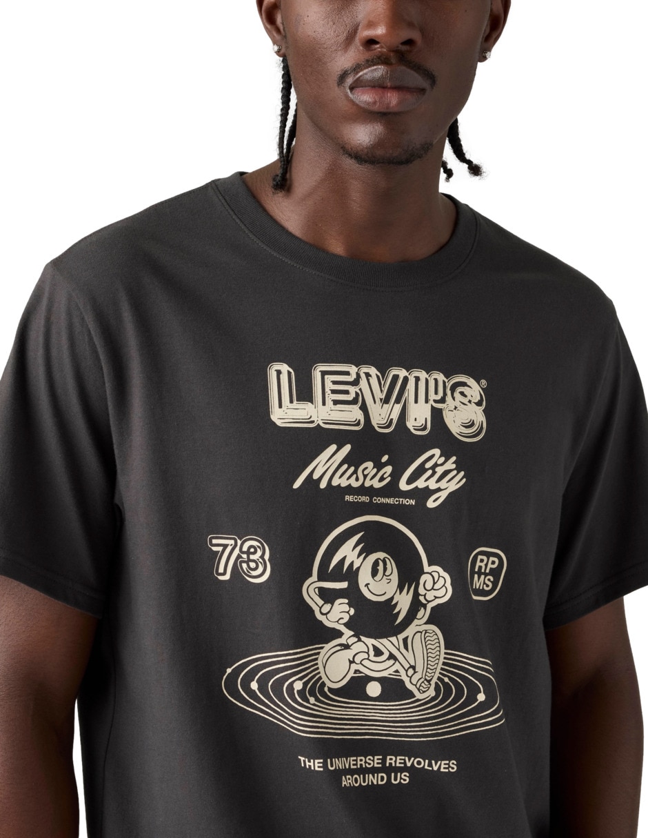 Playera cuello redondo para hombre 2