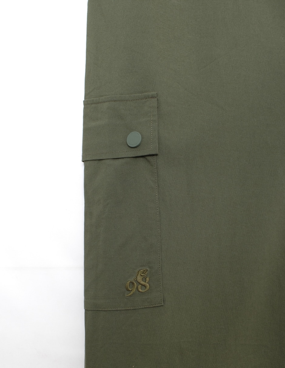 Jogger relajado estampado con bolsillos para hombre 5
