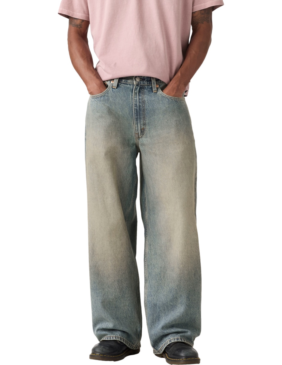 Jeans baggy Levi's lavado claro para hombre