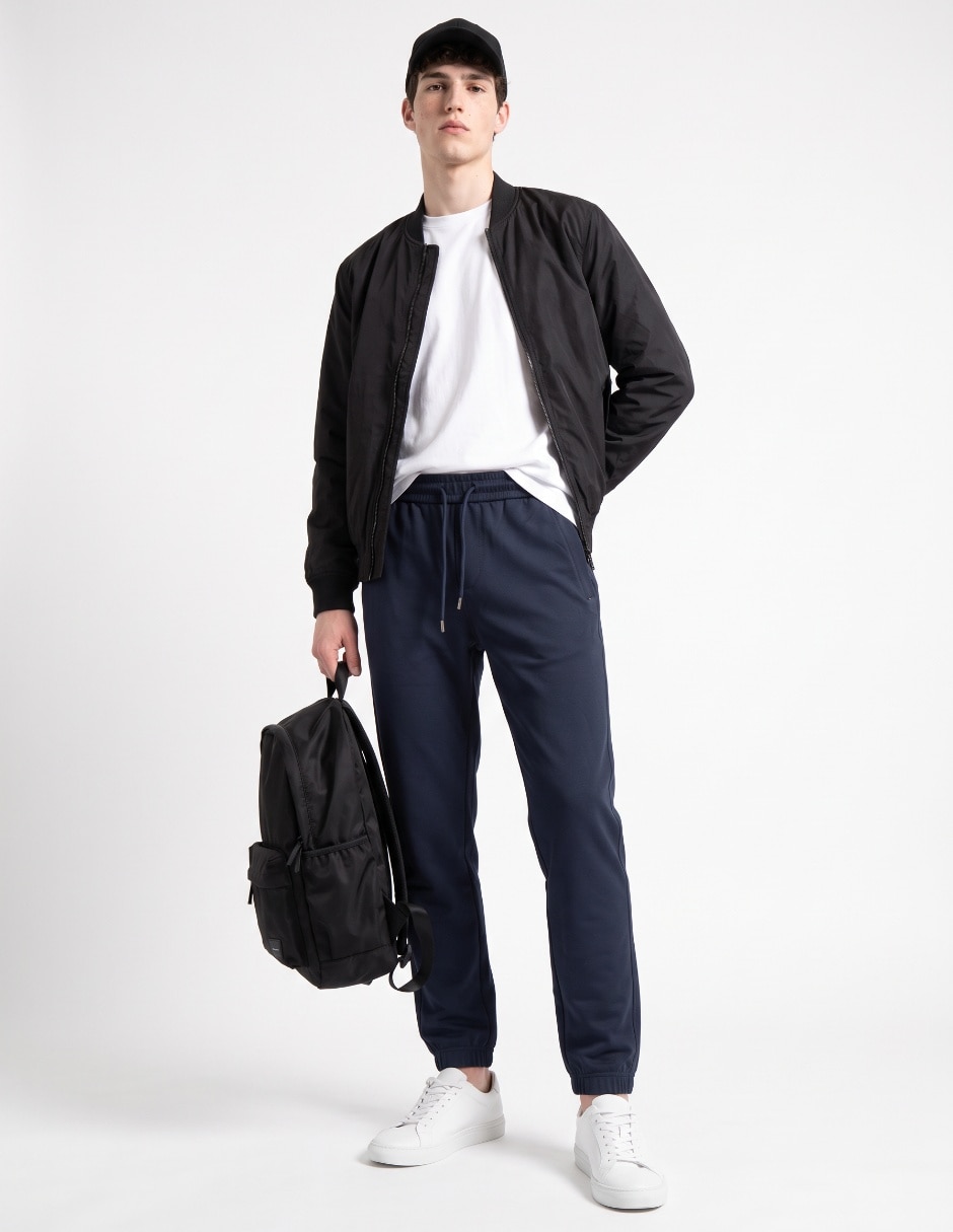 Pantalón casual de algodón para hombre 4