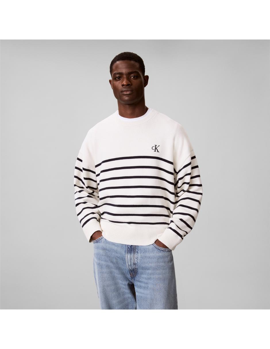 Suéter cuello redondo para hombre 2