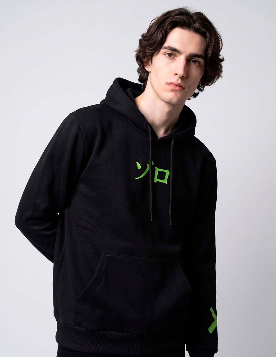 Sudadera zoro one piece para hombre