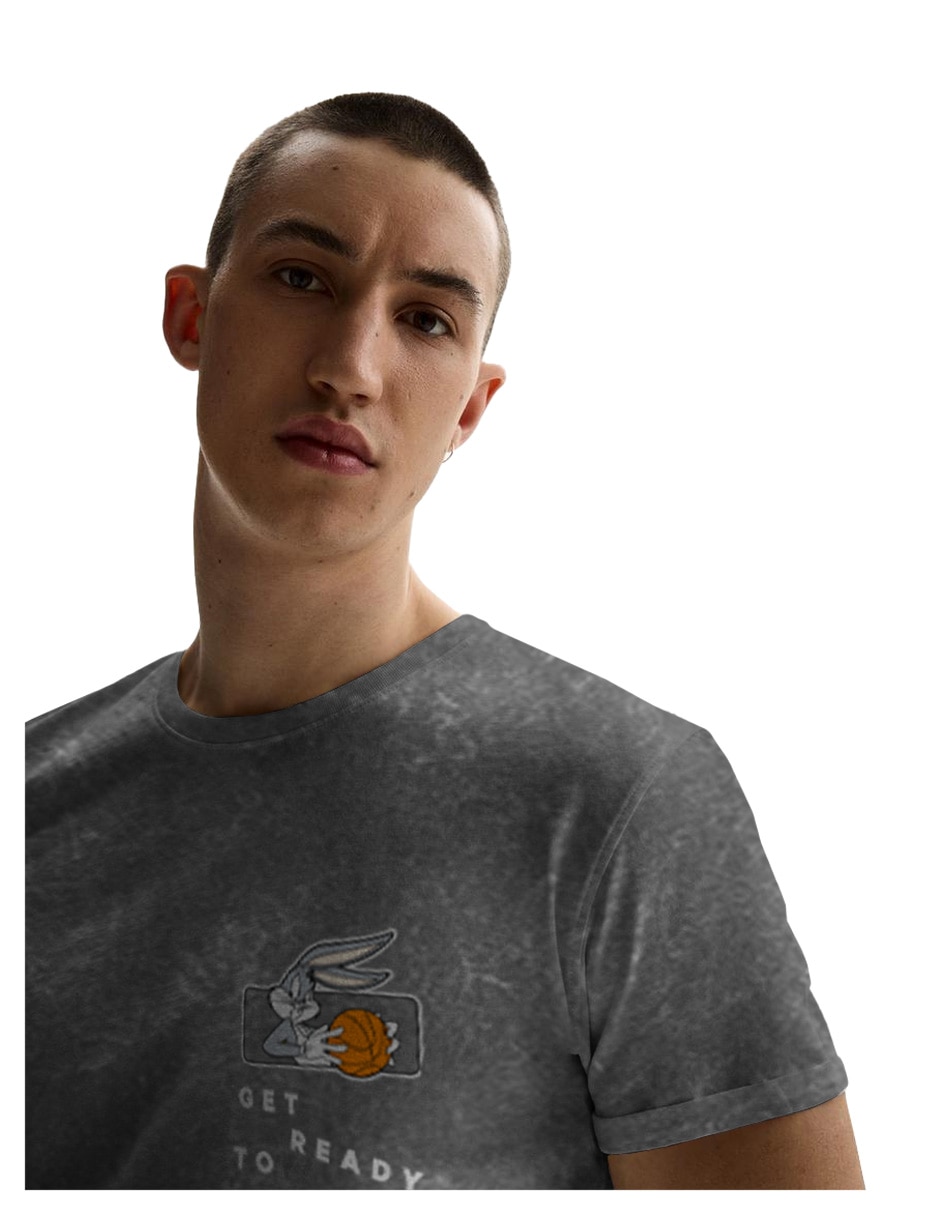 Playera cuello redondo para hombre 4