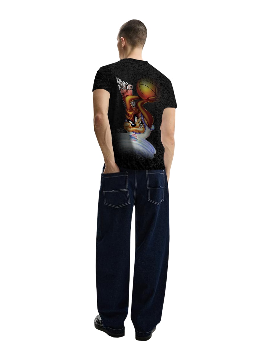 Playera Tazmania cuello redondo para hombre 2