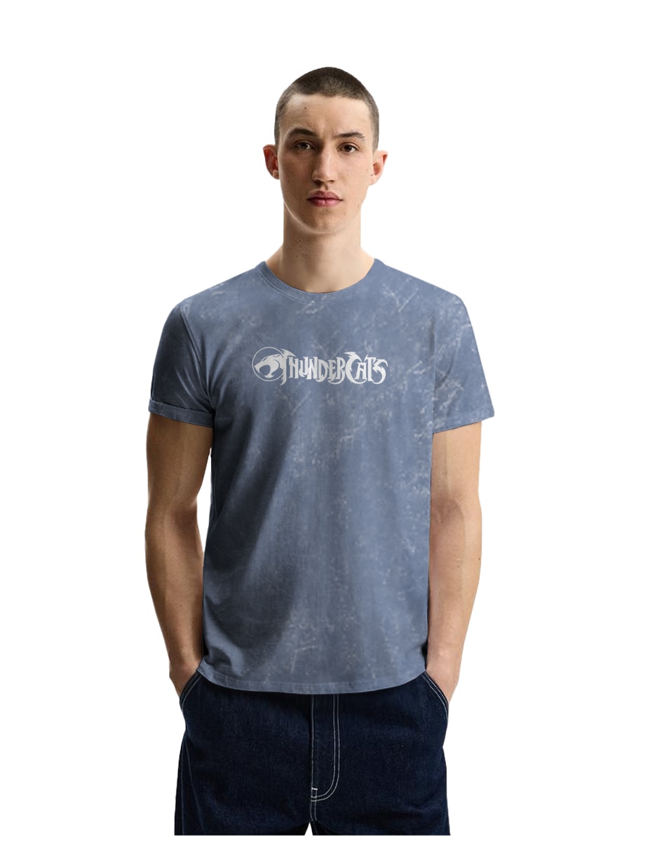 Playera cuello redondo para hombre
