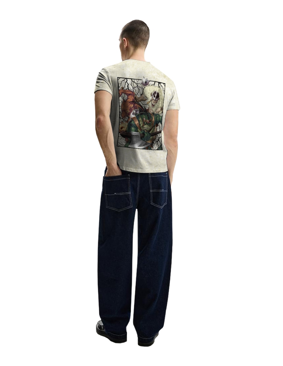 Playera battletoads cuello redondo para hombre