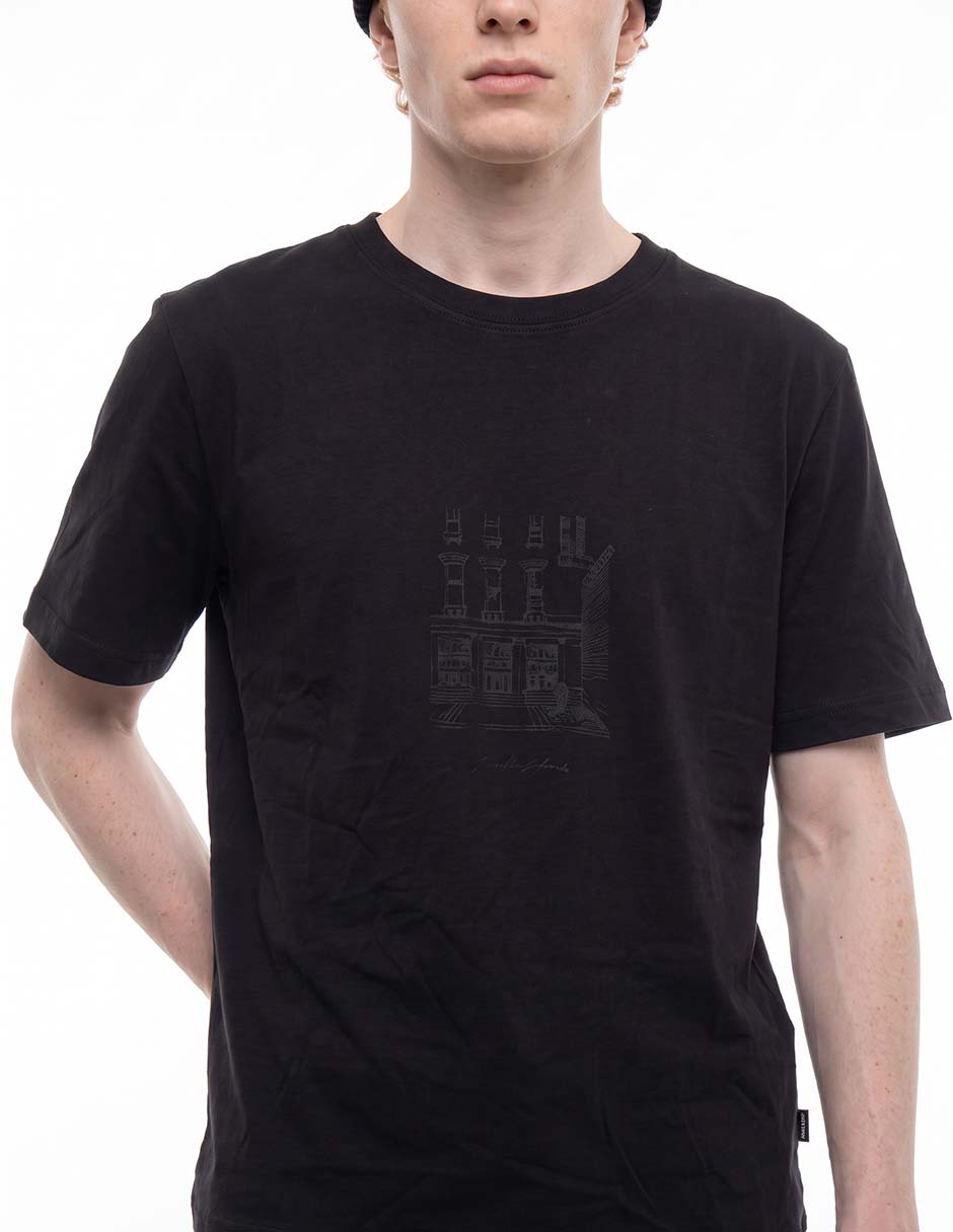 Playera cuello redondo para hombre 2
