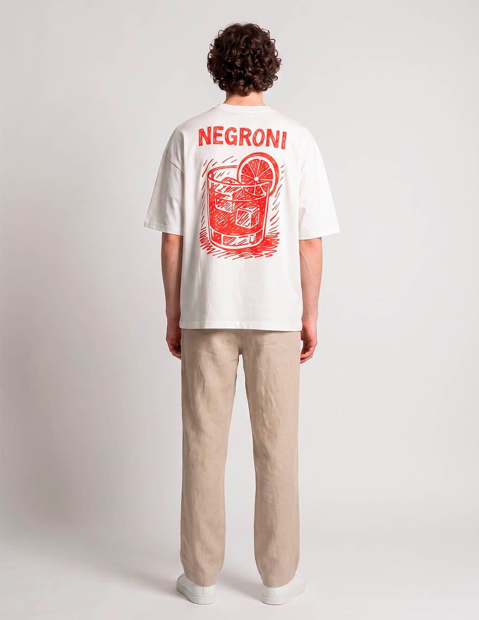 Playera cuello redondo para hombre 2