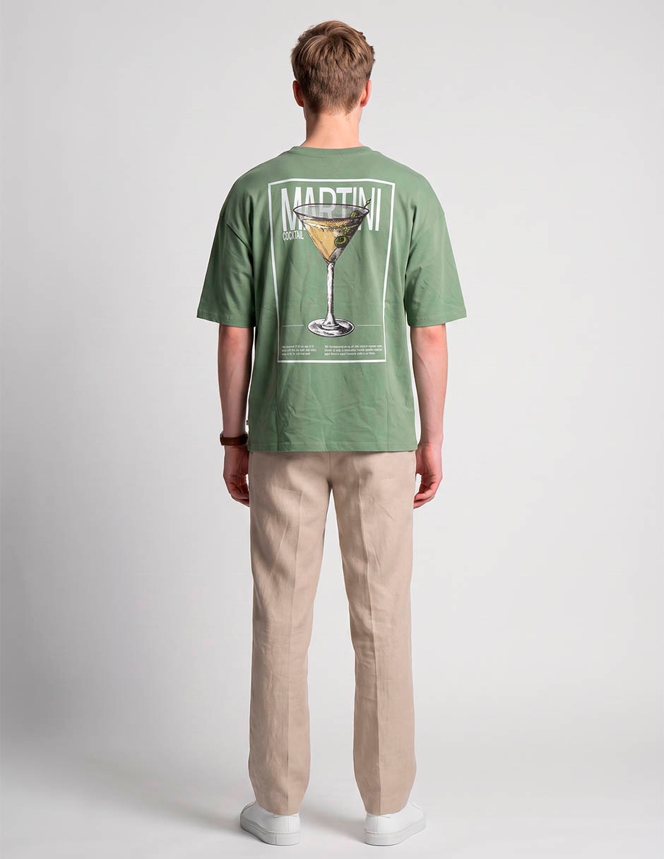 Playera cuello redondo para hombre 2