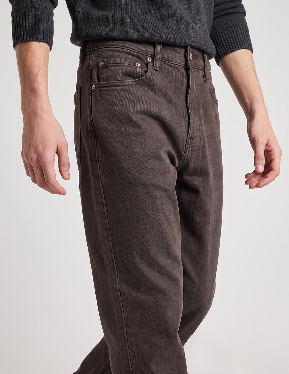 jeans baggy lavado medio para hombre 3