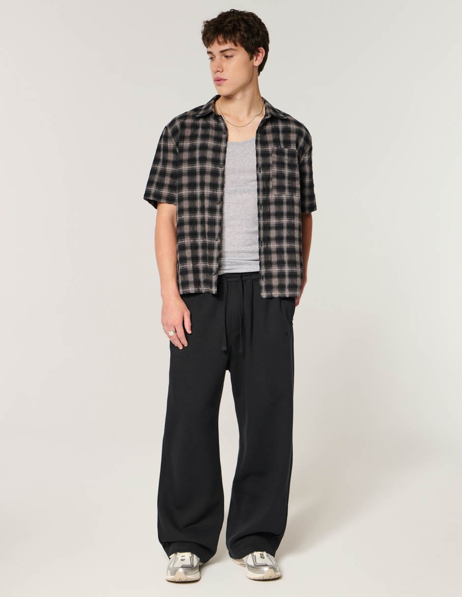 Pants regular con jareta para hombre 5