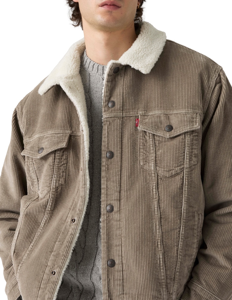 Chamarra denim de algodón para hombre 3