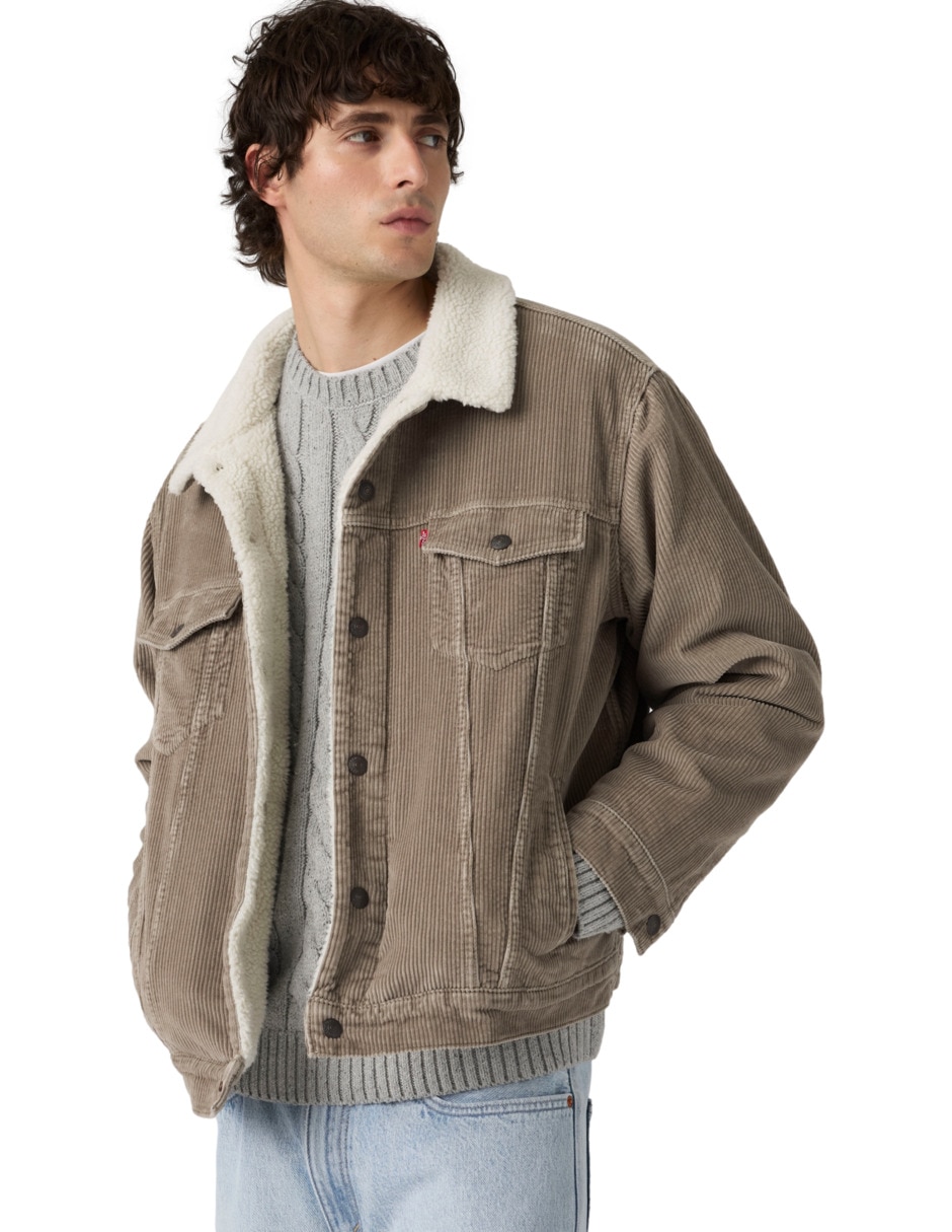 Chamarra denim de algodón para hombre 2