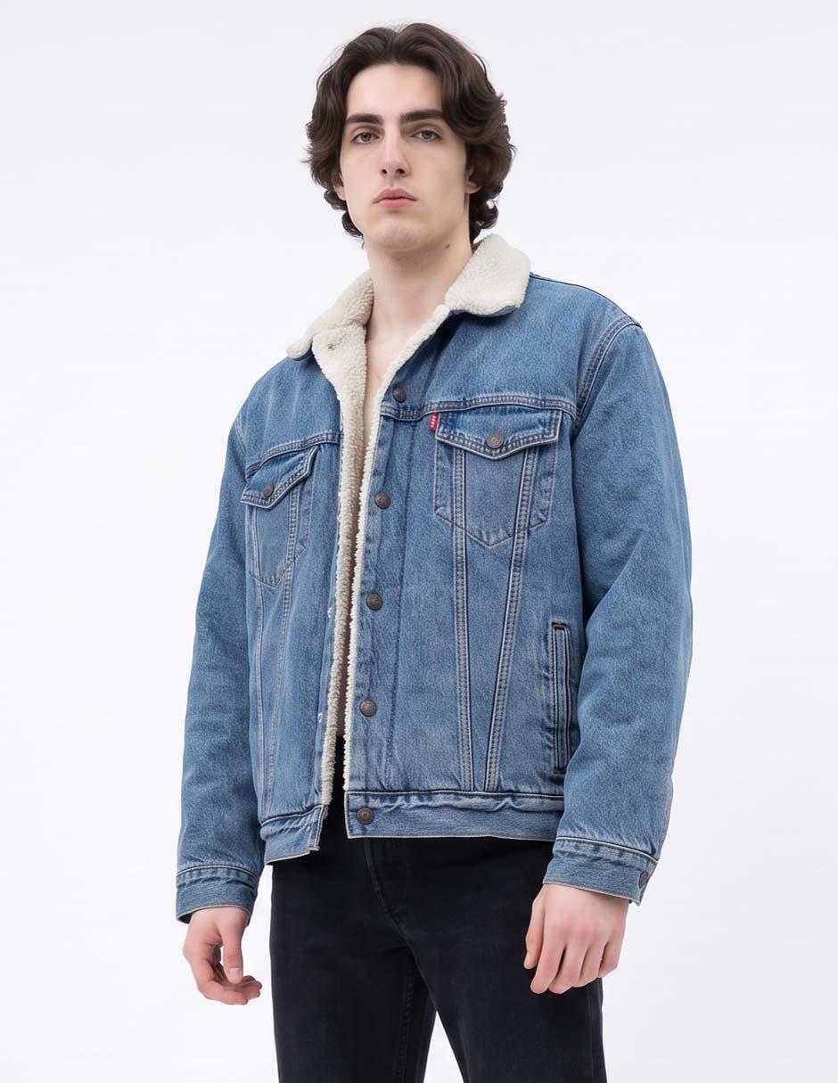 Chamarra denim para hombre