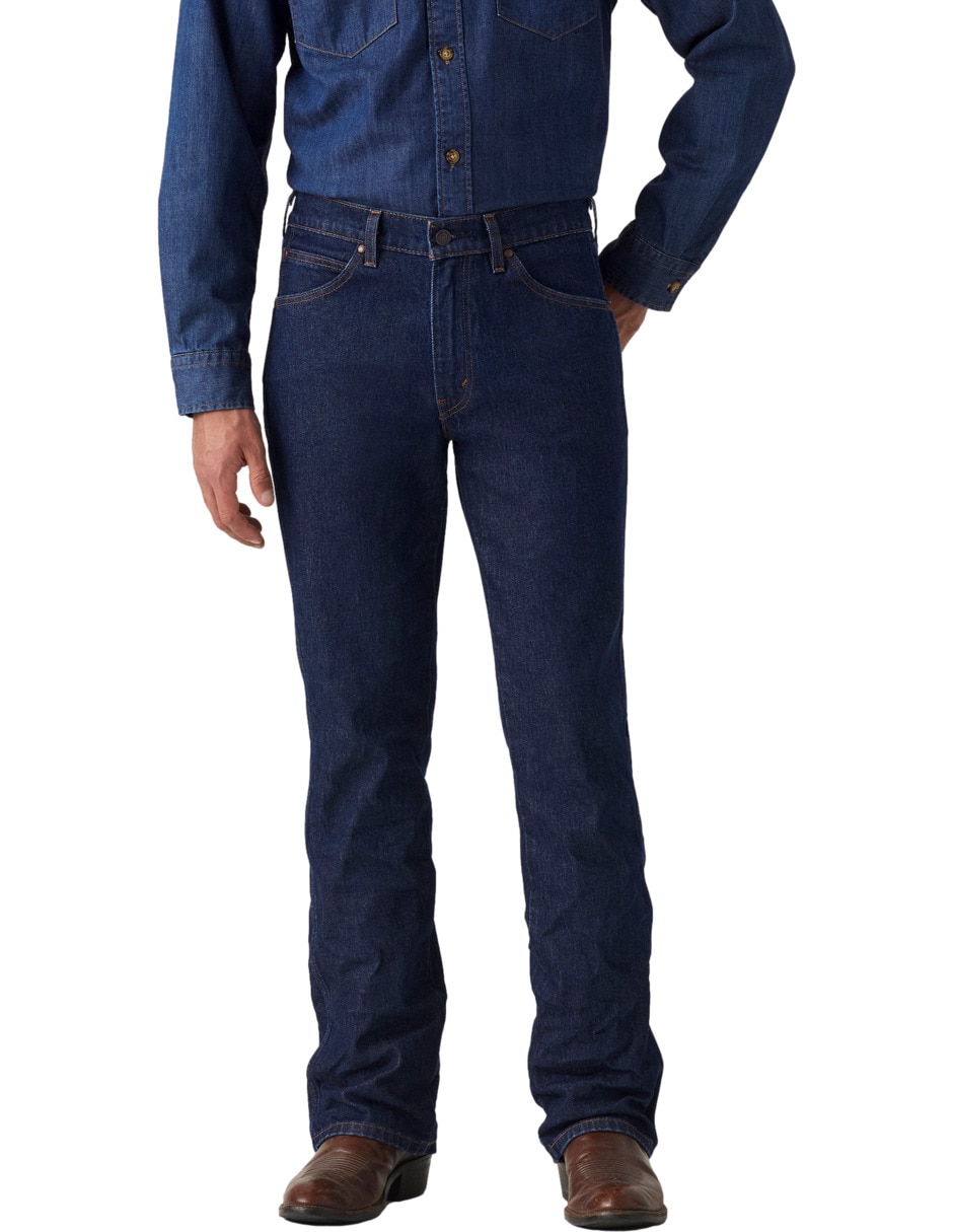 Jeans regular bota 537 lavado obscuro para hombre