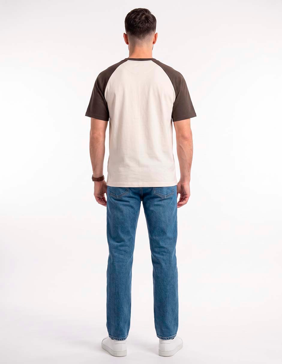 Set playera/playera cuello redondo para hombre 3