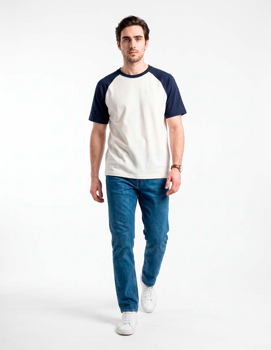 Set playera/playera cuello redondo para hombre