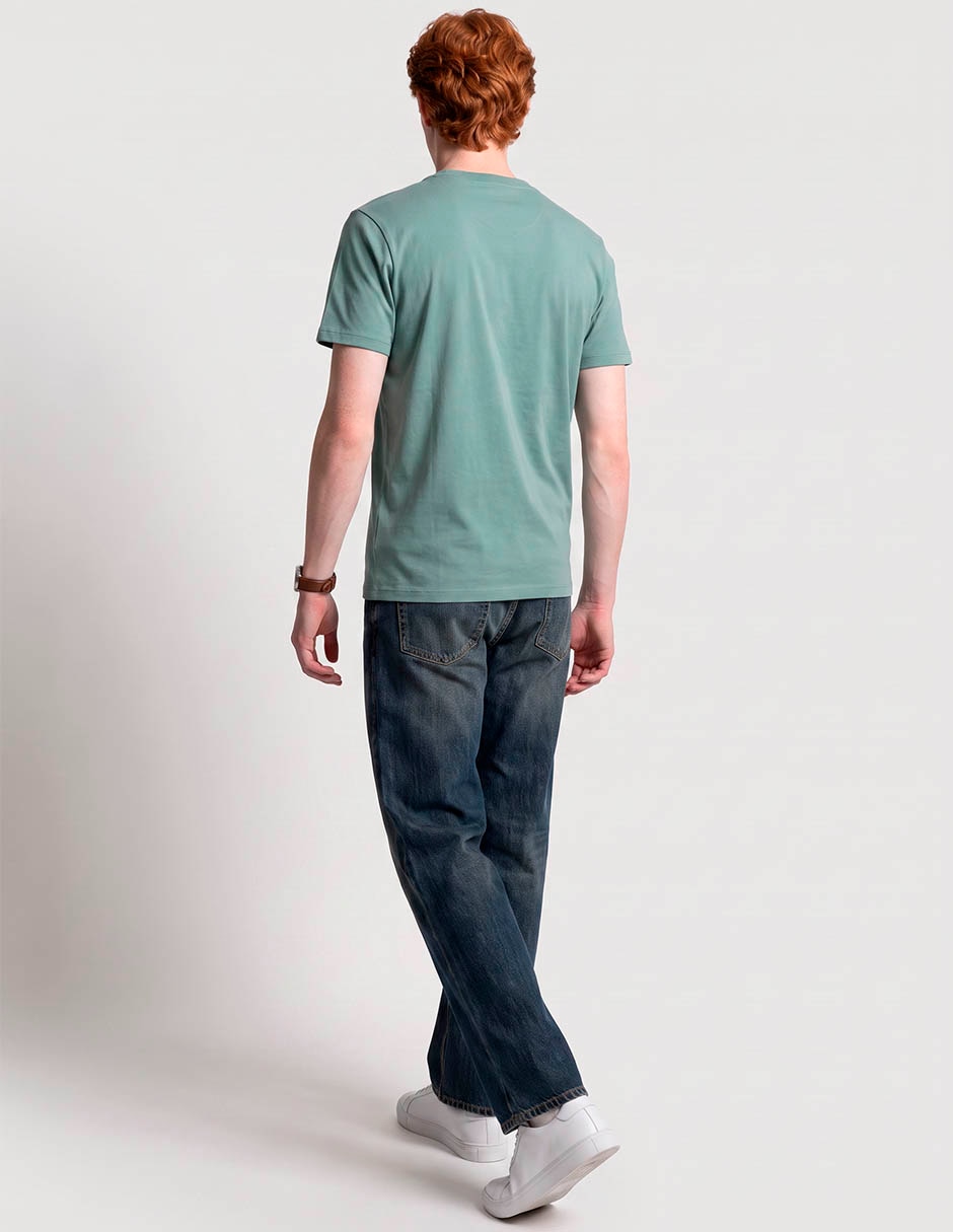 Playera cuello redondo para hombre 2