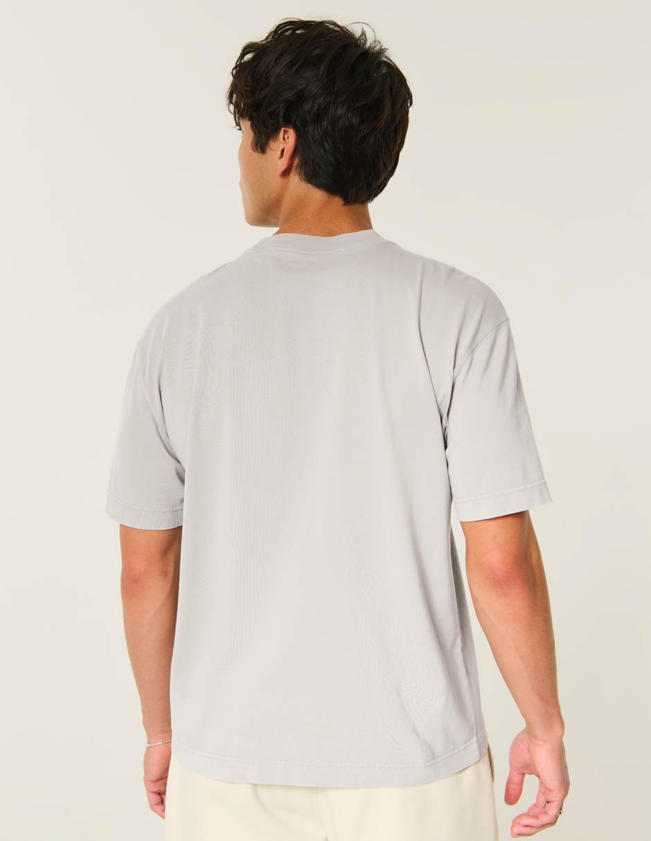 Playera Hollister cuello redondo para hombre