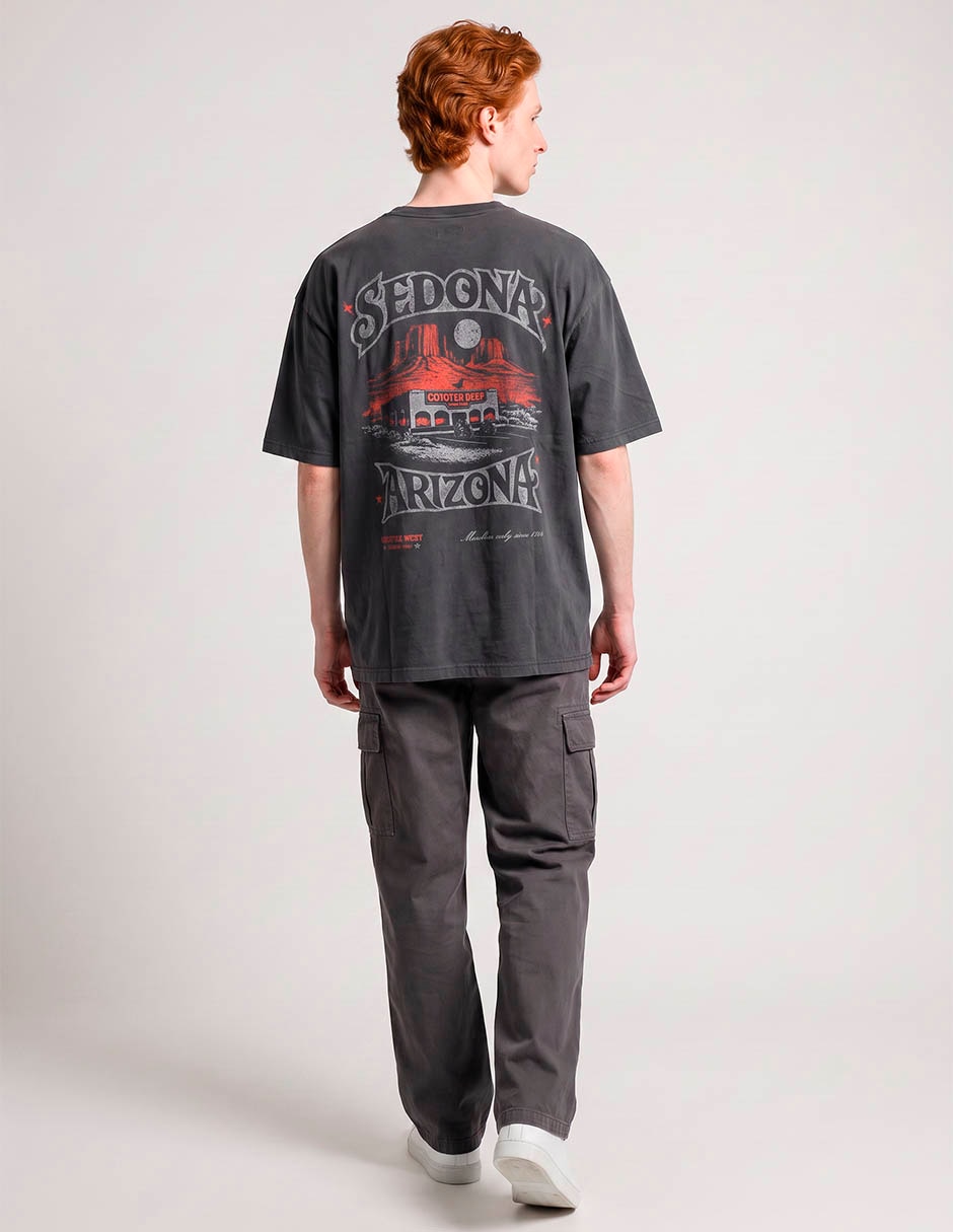 Playera sedona arizona cuello redondo para hombre 2