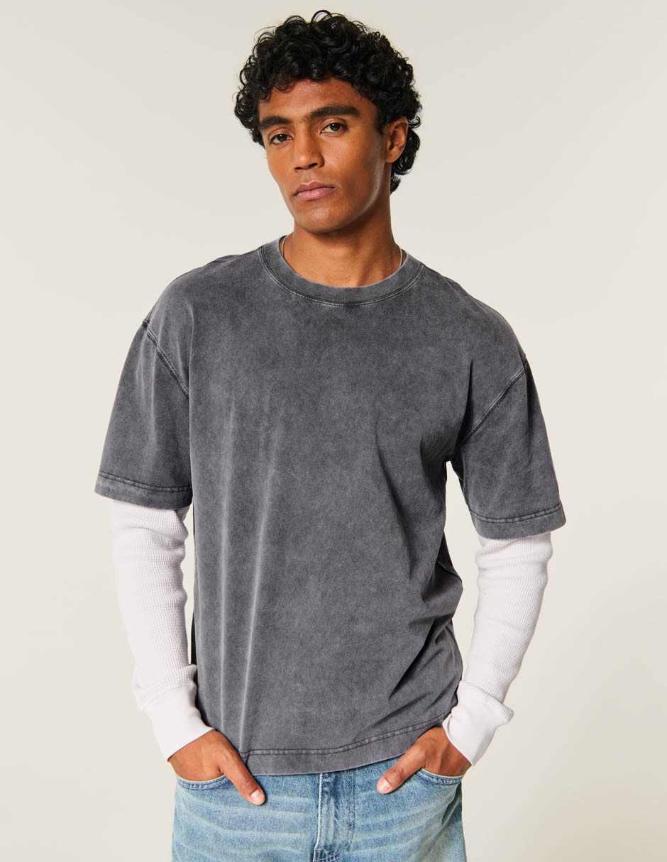 Playera cuello redondo para hombre 4