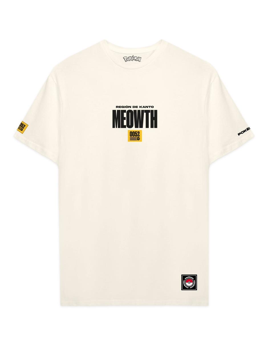 Playera cuello redondo para hombre