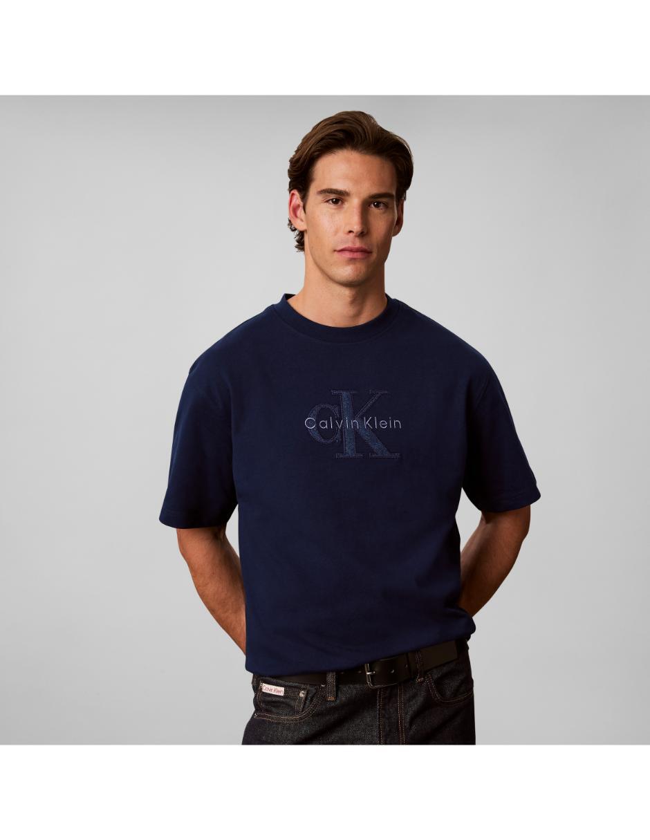 Playera Calvin Klein cuello redondo para hombre 5