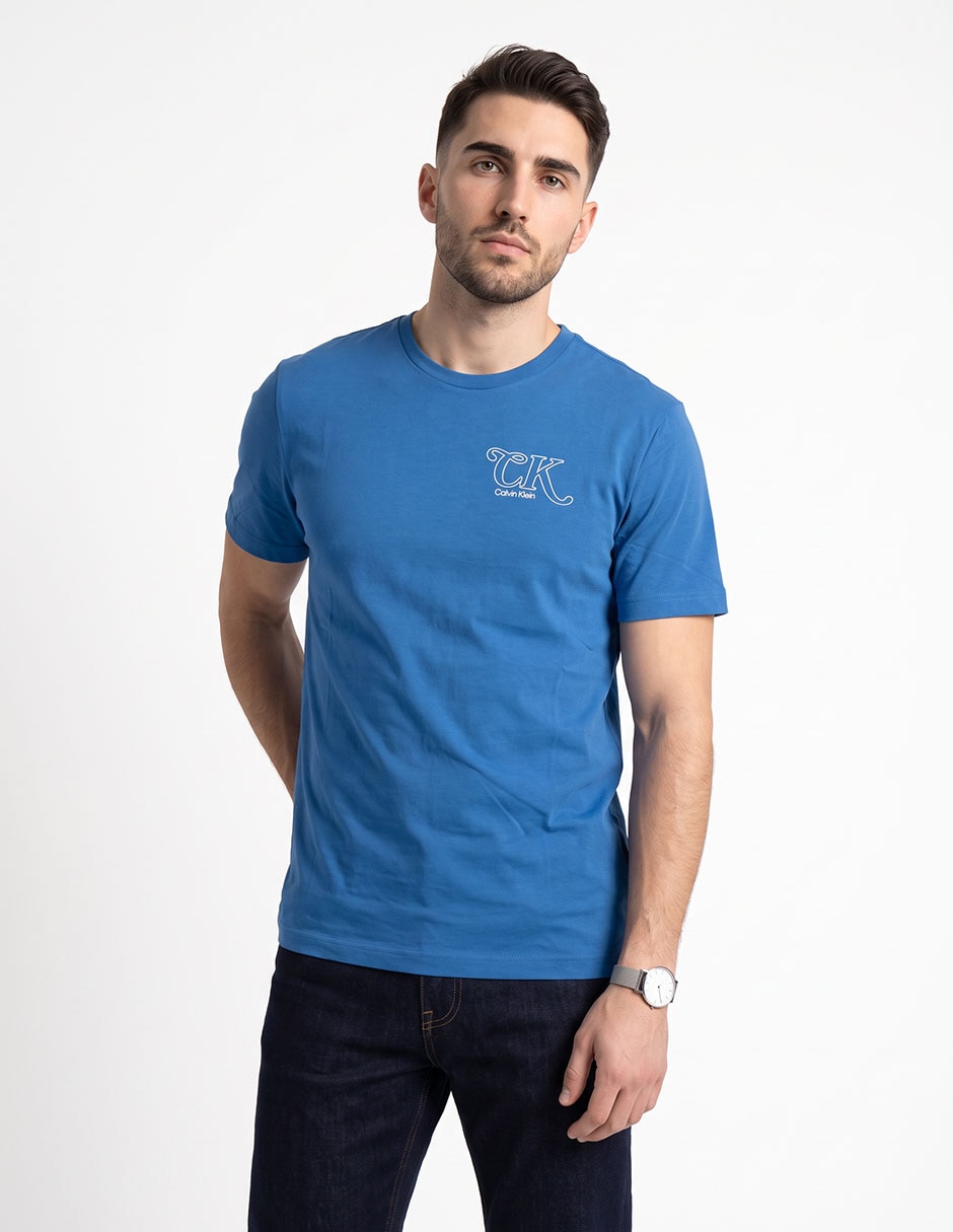Playera cuello redondo para hombre Playera cuello redondo para hombre