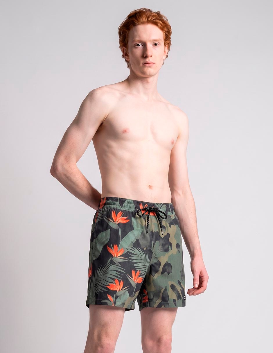 Traje de baño cintura elástica para hombre Traje de baño cintura elástica para hombre