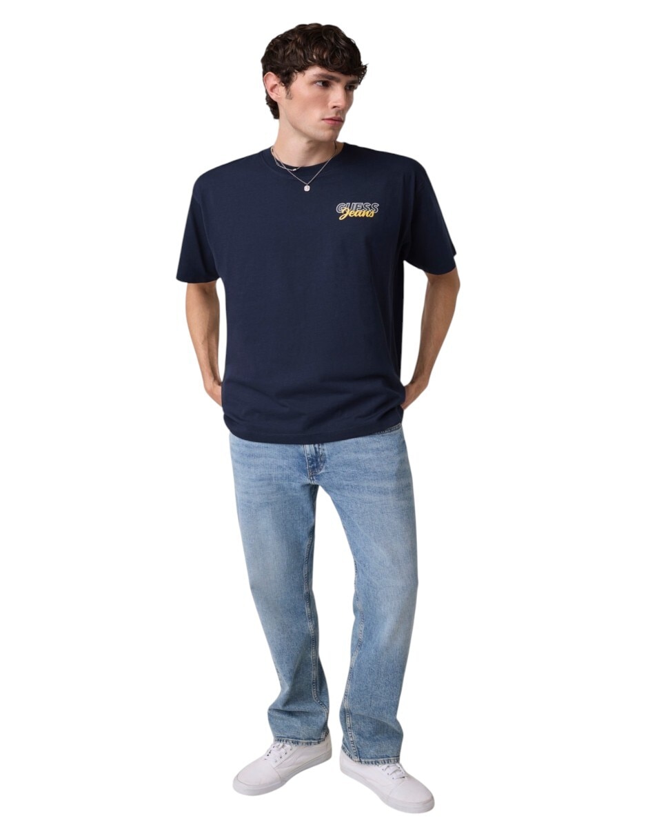 Playera cuello redondo para hombre 4