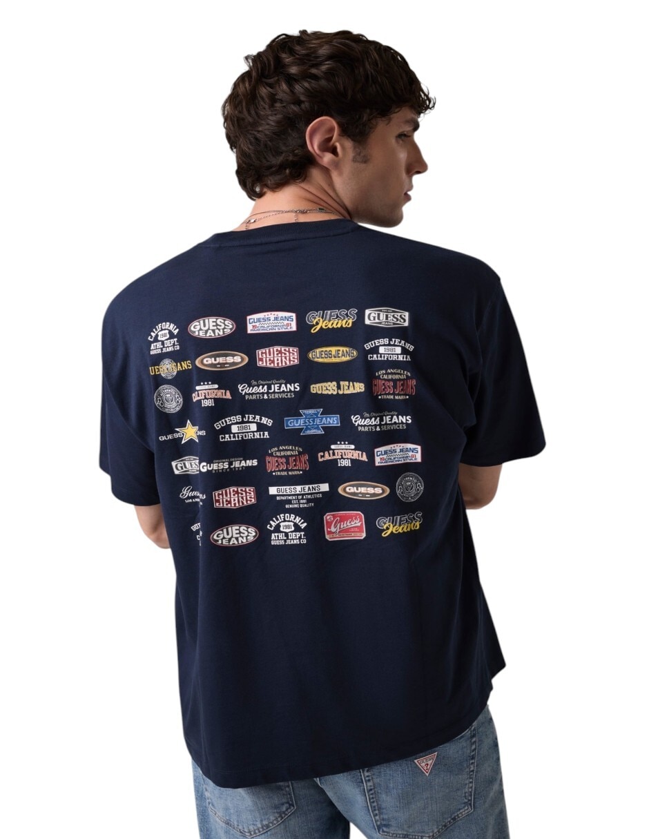 Playera cuello redondo para hombre 3