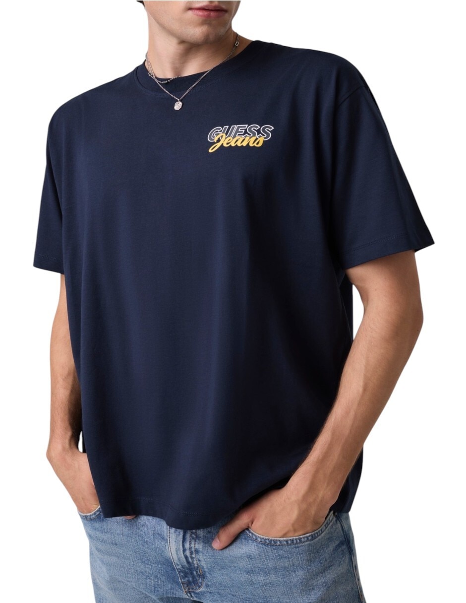 Playera cuello redondo para hombre 2
