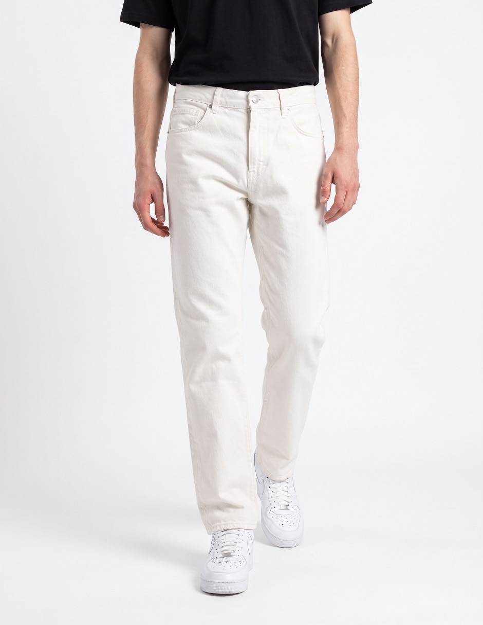 Jeans wide leg lavado rinse para hombre Jeans wide leg lavado rinse para hombre