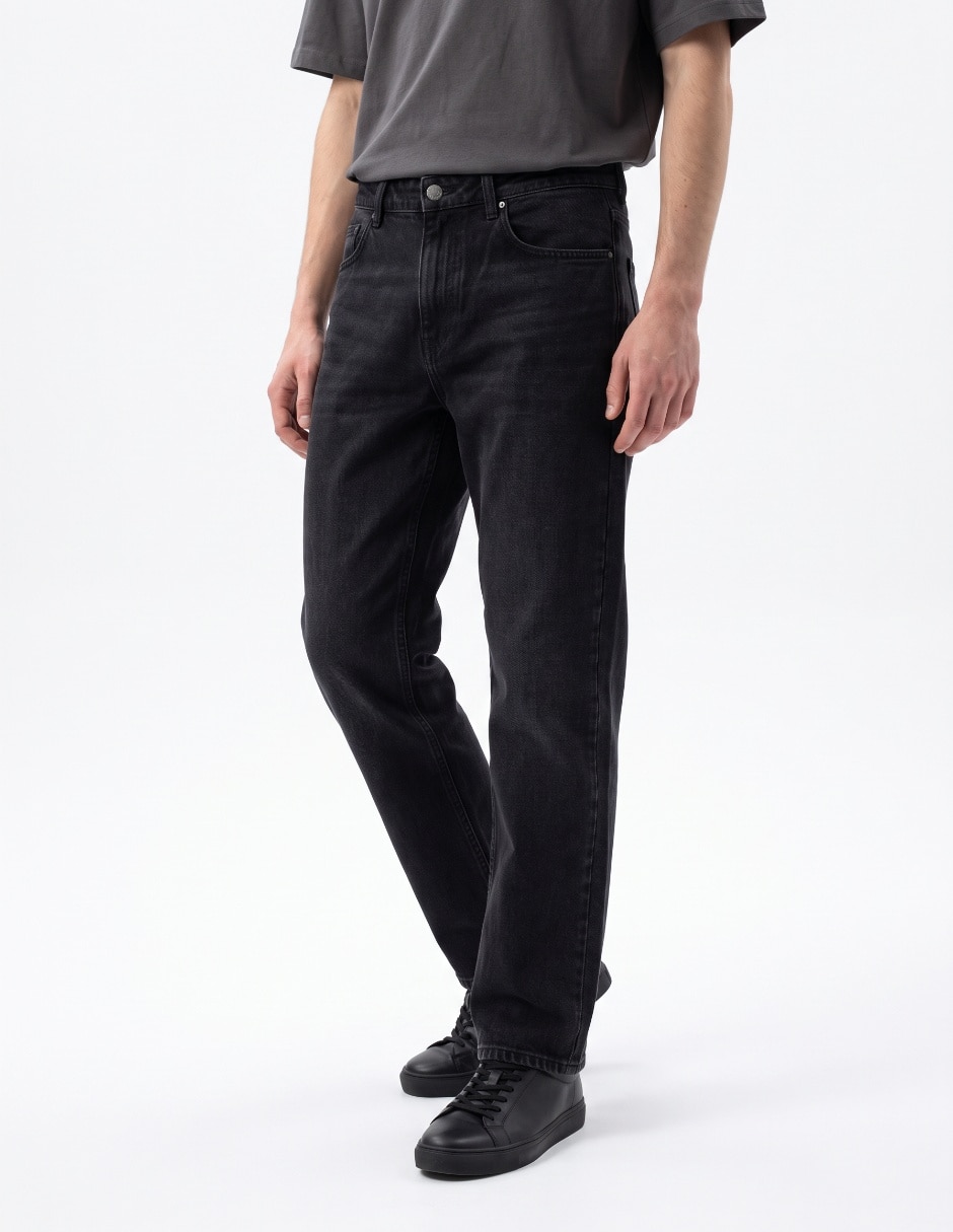 Jeans slim lavado stone wash para hombre Jeans slim lavado stone wash para hombre