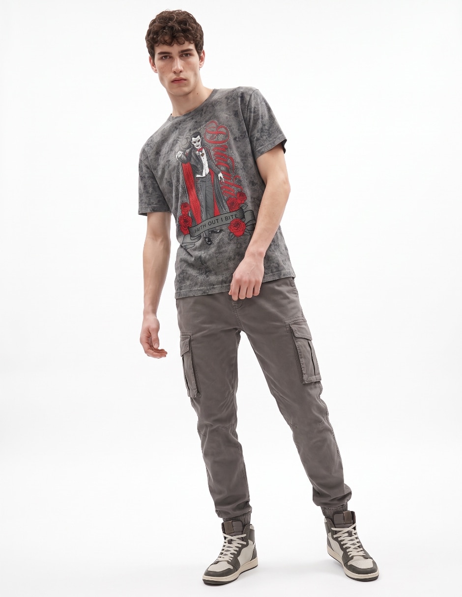 Playera Monsters cuello redondo para hombre 3