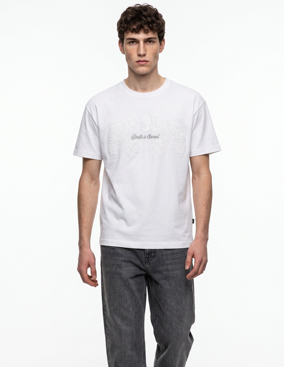 Playera cuello redondo para hombre Playera cuello redondo para hombre