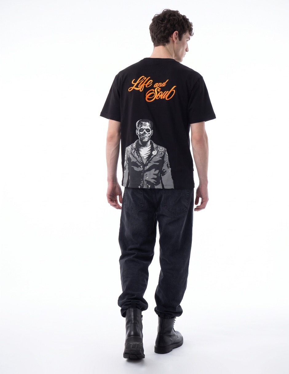Playera Monsters cuello redondo para hombre 2